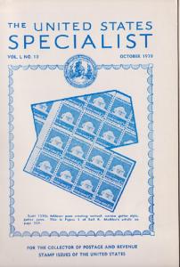 The United States Specialist:  Volume 50, No. 10 - October 1979
