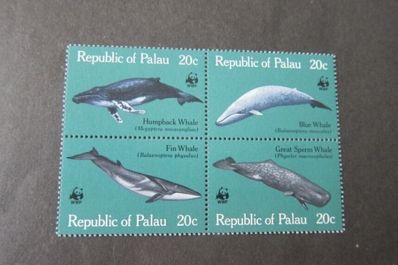 Palau Sc 27a Whale MNH