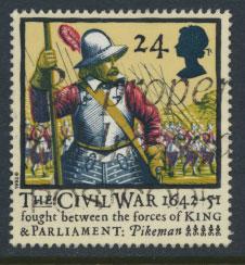 Great Britain SG 1620   Used  - Civel War 