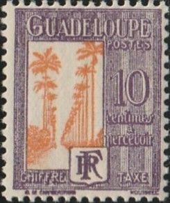 Guadeloupe , #J28 Unused , From 1928