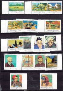 J40959 JL Stamps 1991 specimen ovpt,s set grenadines st vincent mnh #749-64