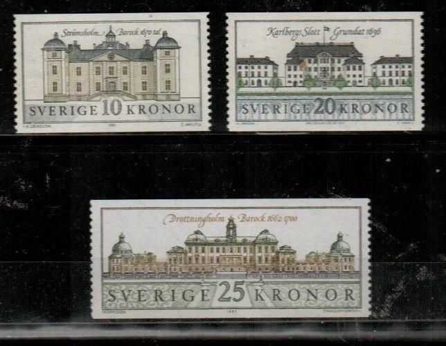 Sweden Scott 1874-7 Mint NH (Catalog Value $17.50) - 3 stamps