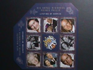 GIBRALTAR-2011-SC#1267-72 -QUEEN ELIZABETH II -MNH S/S-SCV.$24