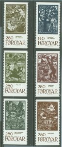 Faroe Islands #115-120