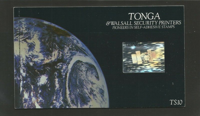 Tonga 1994 Self Adhesive Pioneers Booklet With SG 1281/9