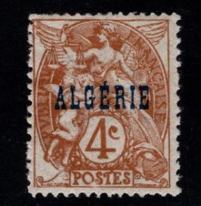 ALGERIA Scott 4 MH*  stamp typical centering