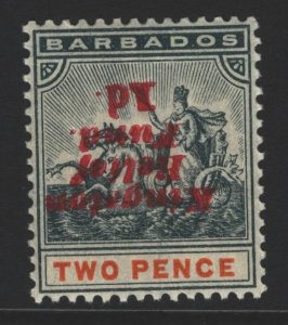 Barbados Sc#B1e MNH SG#153c