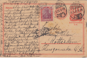 Germany Cover, Germania Postcard, Please see the description