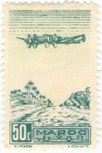 FRENCH MOROCCO C27 MH BIN $0.55