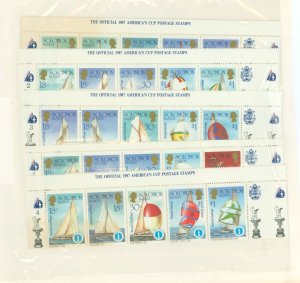 Solomon Islands (British Solomon Islands) #570-574  Single (Complete Set)