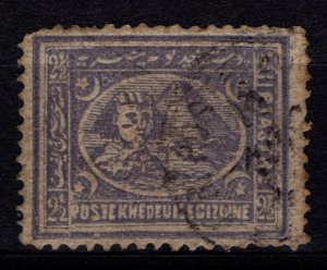 Egypt 1872-75 Pyramid & Sphinx, 2½pi [Used]