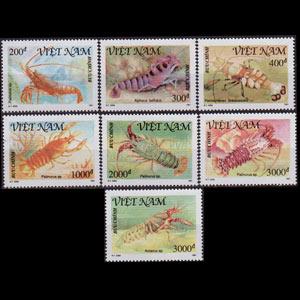 VIET NAM NORTH 1991 - Scott# 2250-6 Shellfish Set of 7 NH