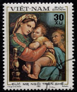 North Vietnam #1289A Raphael Issue Used