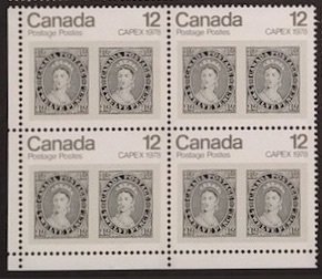 Canada 753 Corner Block LL VF MNH