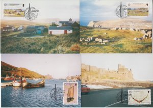 Isle of Man 1986 - Manx Museum set 5 Maxicard