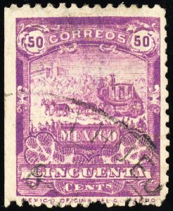 Mexico Stamps # 265 Used VF Scott Value $110.00