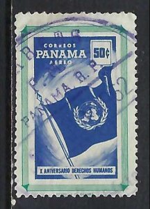 PANAMA C216 VFU UN FLAG Q649-3