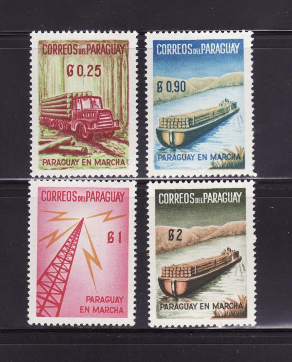  Paraguay 577-580 MHR Various