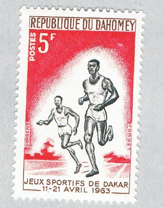 Dahomey Runners red 5f 1 (AP131123)