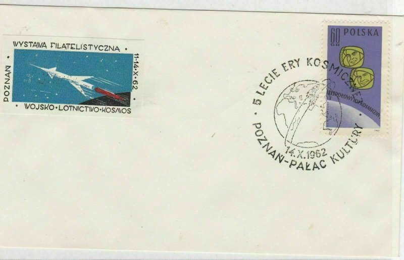 Poland 1962 Postal History Stamps Cover Ref: R7742