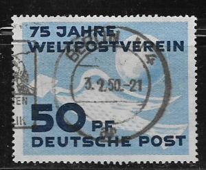 DDR Used #48 75th Anny of the UPU
