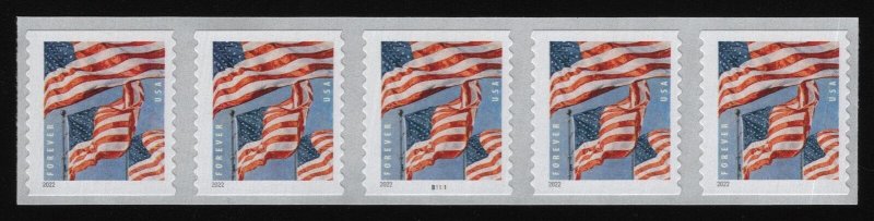 #5655 U.S. Flags, PNC B1111, Mint **ANY 5=FREE SHIPPING**