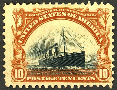 U.S. #299 MINT NG HR 