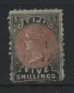 Fiji QV 1882 5/ used (JD)