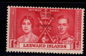 Leeward Islands Scott 100 MH* 1937 stamp