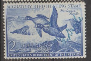 U.S. Scott #RW19 Duck Stamp - Mint Single - IND