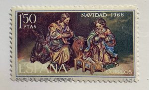 Spain 1966 Scott 1391 MNH - 1.50p, Nativity, Christmas