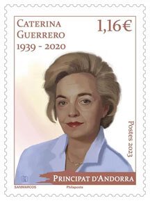 Scott #866 Caterina Guerrero MNH