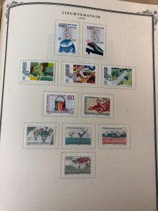 LIECHTENSTEIN – MINT COLLECTION 2nd HALF OF THE 20th CENTURY – 424449