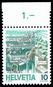 Switzerland 1986 Sc 780 MNH