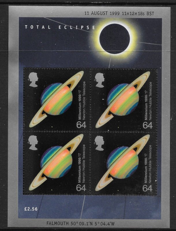 GB SGMS2106 1999 ECLIPSE M/S MNH