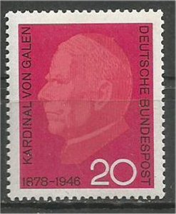 GERMANY 1966, MNH 20pf  Count von Galen, Scott 960