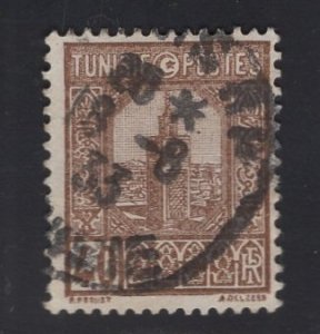 Tunisia   #85  used  1926  Grand mosque Tunis   40c