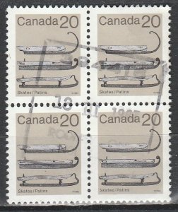 Canada   922    Block     (O)    1982   Le $0.20