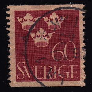 Sweden 282 Three Crowns 1939