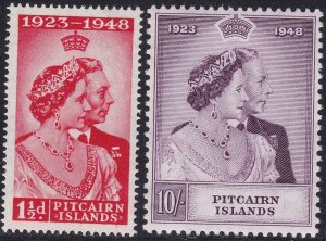 1949 PITCAIRN ISLANDS, SG 11/12 set of 2 MNH/**