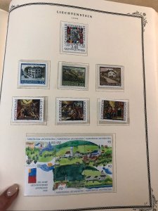 LIECHTENSTEIN – MINT COLLECTION 2nd HALF OF THE 20th CENTURY – 424449