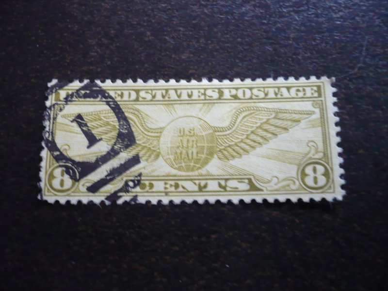 Stamps - USA - Scott# C17 - Used Set of 1 Stamp