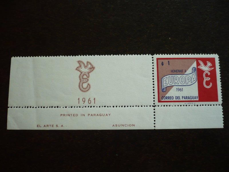 Europa 1961 - Paraguay - Set