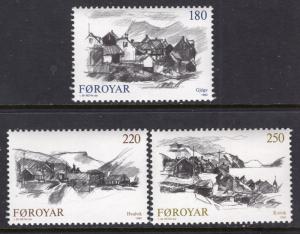 Faroe Islands 83-85 MNH VF