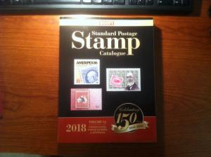 Scott Stamp Catalog 2018 Volume 1A & 1B - US, UN & Countries A-B