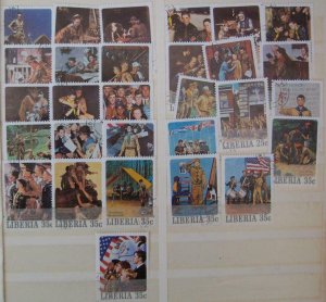 Scouts on Stamps, Mint//Used, Duplicates (S16340)