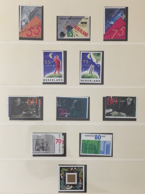 Netherlands 1990/91 MNH Collection Frama Justice(Aprx 70+) MK4115