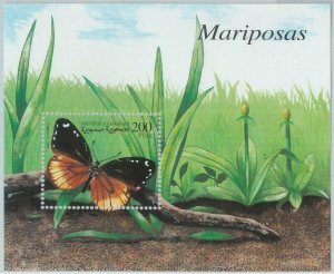 C0479 - Western SAHARA OCCIDENTAL - 1999, Miniature Sheet: Butterflies, Insects