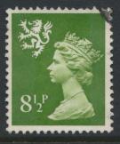 GB  Scotland  SG S27 SC# SMH11 Used 2  phosphor bands   Machin 8½p