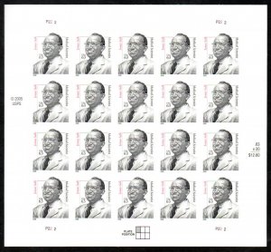 MALACK 3428 VF/XF NH, 63c Jonas Salk Sheet, post off..MORE.. sheet3428